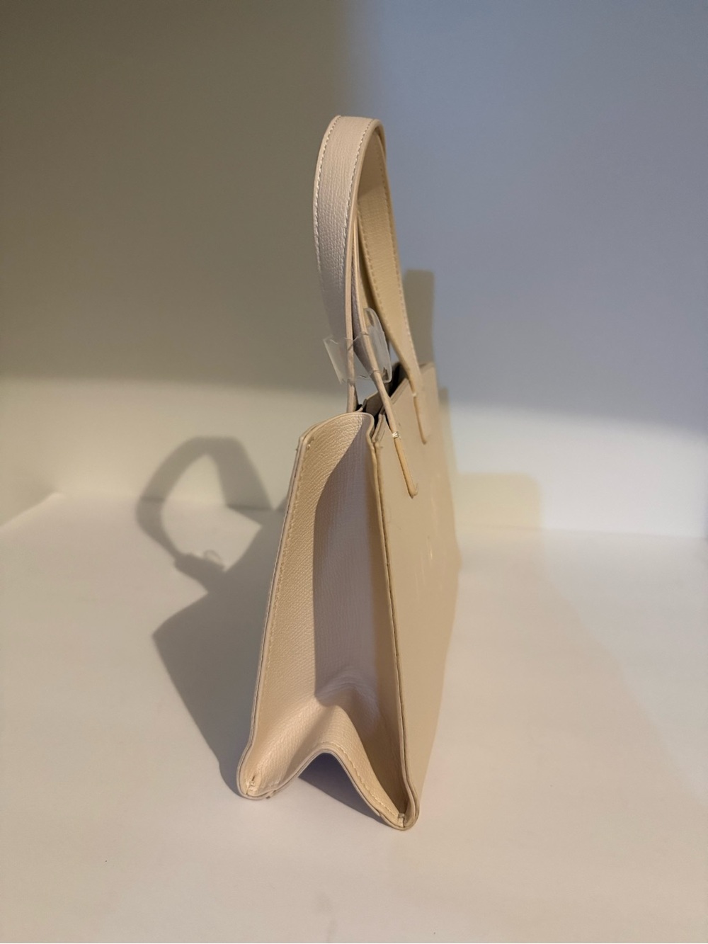 Ted Baker Neutral Beige Mini Top-Handle Bag - Picture 3 of 10
